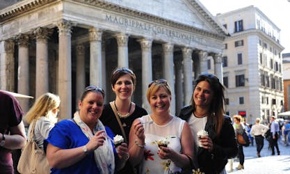 Visite de Rome avec glace et expresso